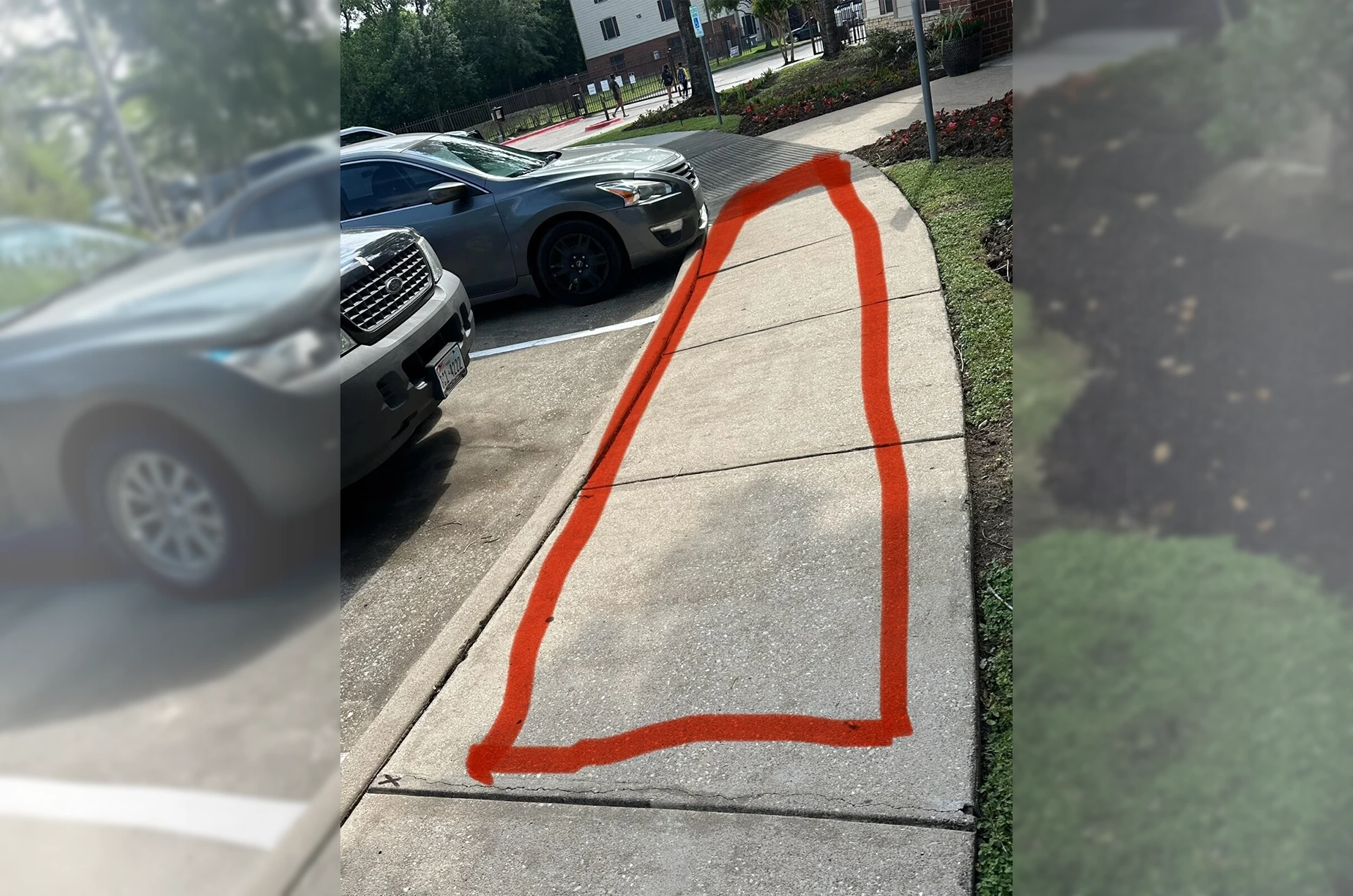 Sidewalk Segment After Rehabilitation