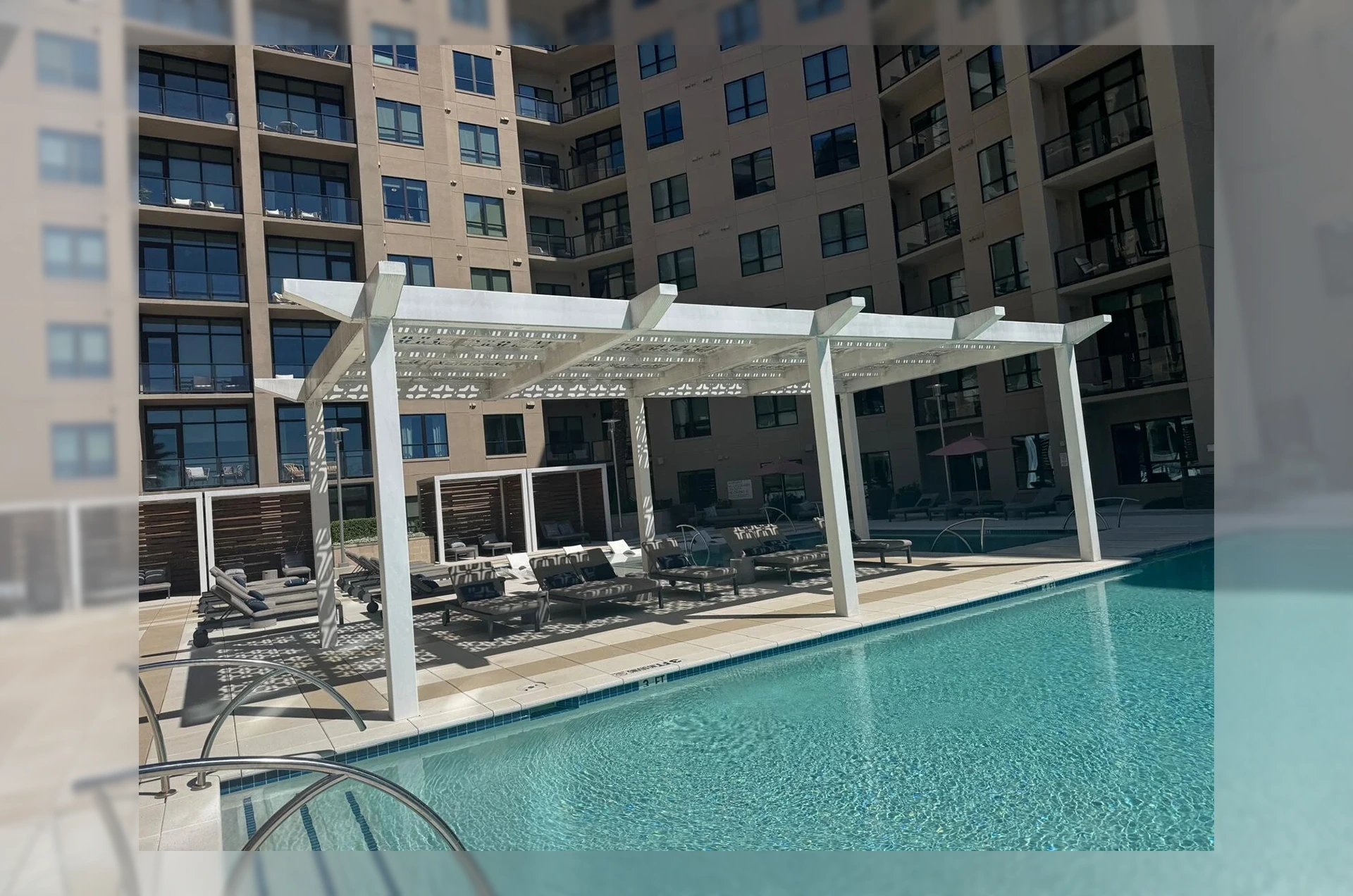 The pool Before
