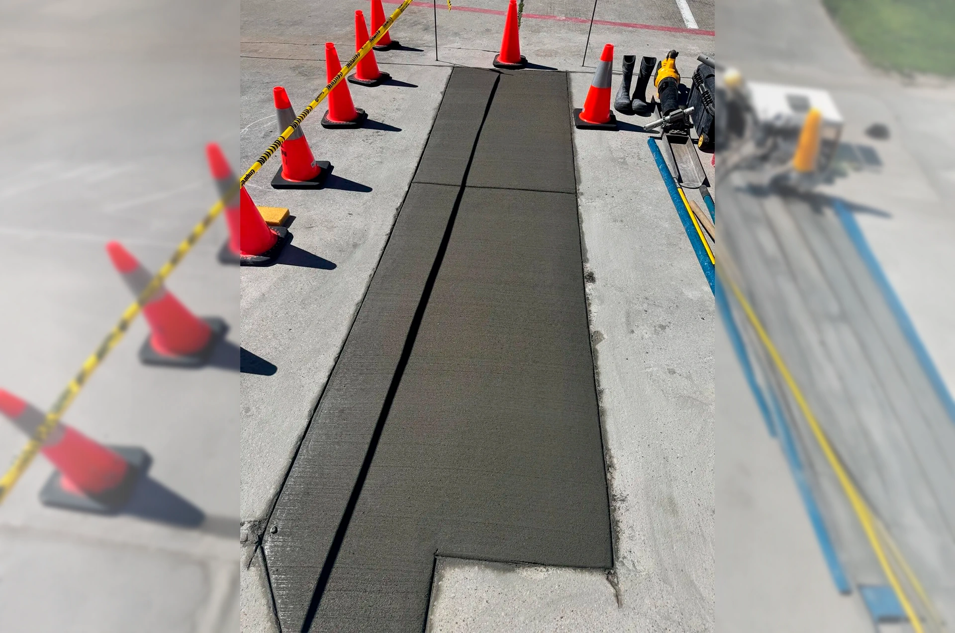 Hillcrest concrete pour